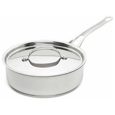 Сотейник Tefal Jamie Oliver H8033244, 24 см, с крышкой, серебристый