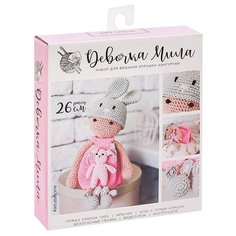 Арт Узор Набор для вязания Мягкая игрушка Девочка Мила (2724106)