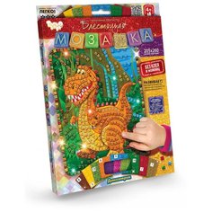 Danko Toys Блестящая мозаика Динозаврик (БМ-02-01)