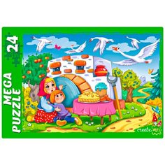 Пазл Рыжий кот Гуси-лебеди (П24-6367), 24 дет.