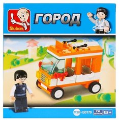 Конструктор SLUBAN Городская серия M38-B0179 Small Bus