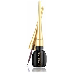 Eveline Cosmetics Подводка для глаз Celebrities Eyeliner, оттенок коричневый