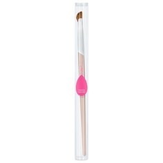 Кисть beautyblender Wing Man Curved, для век бежевая