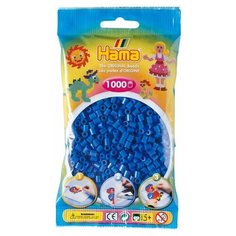 Hama Бусинки для термомозаики, светло-синие (207-09)