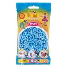 Hama Бусинки для термомозаики, голубой пастель (207-46)