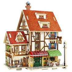 Сборная модель REZARK Домики Франции. Кафе FRA-002