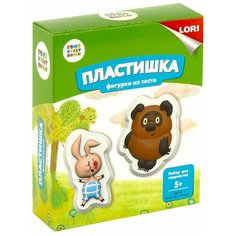 Масса для лепки LORI Фигурки из теста СОЮЗМУЛЬТФИЛЬМ Винни-Пух и Пятачок (Тдф-001)