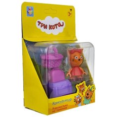 Конструктор 1 TOY Три кота Т19751 Карамелька на пикнике