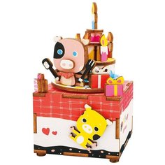 Сборная модель Robotime Музыкальная шкатулка Сладкоежка AM309