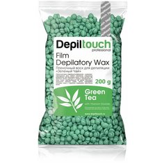 Depiltouch Пленочный воск "Зеленый чай" в гранулах 200 г