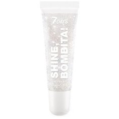 7DAYS Блеск для губ Мерцающий Shine, Bombita!, 201 ice me