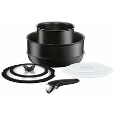 Набор посуды Tefal Ingenio Perfomance L6549372 8 пр. черный