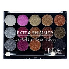 DoDo Girl Палетка теней Extra Shimmer Gel Glitter 02