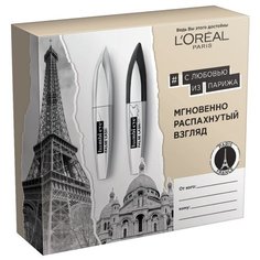 LOreal Paris Набор туши для ресниц Bambi Eye False Lash 2 шт., черный + экстрачерный