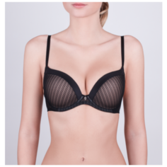 Бюстгальтер MILAVITSA Classic Elegant, размер 75A, черный