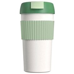 Термокружка Xiaomi Kiss Kiss Fish Rainbow, 0.49 л green/white