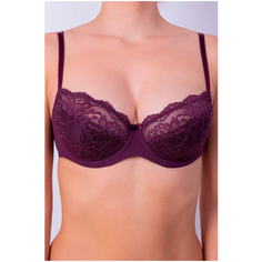 Бюстгальтер Lauma, размер 75E, red grape