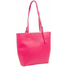 Сумка тоут DAVID JONES, искусственная кожа, фуксия