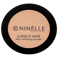 Ninelle Пудра компактная CLASICO MATE 203, натуральный бежевый