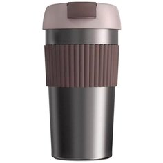 Термокружка Xiaomi Kiss Kiss Fish Rainbow, 0.49 л brown/silver