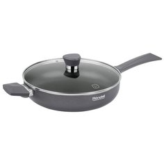 Сотейник Rondell Strike RDA-1399, 28 см, с крышкой, серый
