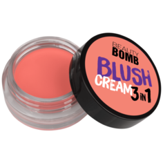 BEAUTY BOMB Кремовые румяна 3 in 1 01