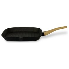 Сковорода-гриль TVS Le Giuste DE730282910001, 28х28 см, графит