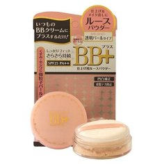 Meishoku пудра рассыпчатая Moist Labo BB+ Loose Powder жемчужная со светоотражающими частицами прозрачный