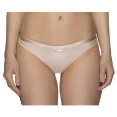 Lauma Трусы Tuxedo classic стринги низкой посадки, размер 42, серебристый пион