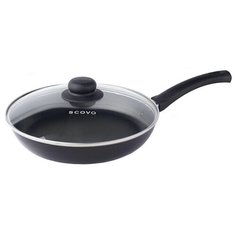 Сковорода Scovo Consul RC-009, 24 см, с крышкой, черный