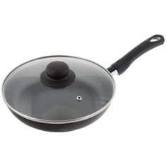 Сковорода Scovo Consul RC-008, 22 см, с крышкой, черный
