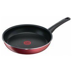 Сковорода Tefal Elegance Red, 22 см, черный/красный
