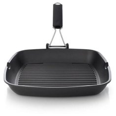 Сковорода-гриль Illa Wellness 26 см, черный Illa
