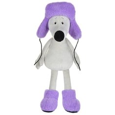 Мягкая игрушка Maxitoys Крыс Борис в шапке и валенках 28 см