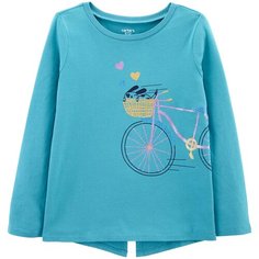 Туника Carters, размер 7, бирюзовый Carters