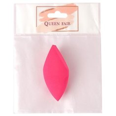 Спонж Queen fair Капля с острым срезом, для лица розовый