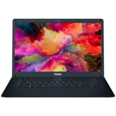 Ноутбук Haier A1400ED (Intel Celeron N3350 1100MHz/14.1"/1366x768/4GB/64GB eMMC/Intel HD Graphics 500/DOS) TD0036475RU, черный