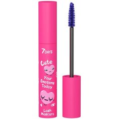 7DAYS Тушь для ресниц Your Emotions Today Cute, 201 blue