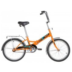 Подростковый городской велосипед Novatrack TG-20 Classic 201 (2020) оранжевый (требует финальной сборки)