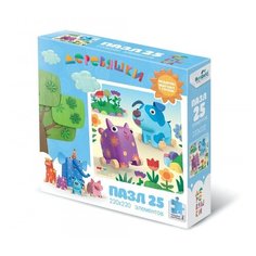 Пазл Origami Деревяшки Друзья + магнит (04528), 25 дет.