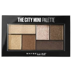 Maybelline New York Палетка теней для век The city mini 400 rooftop bronzes