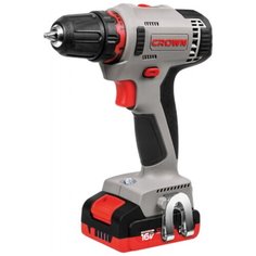 Аккумуляторная дрель-шуруповерт CROWN CT21082H-2 BMC Li-Ion 2.0 А·ч 14.4 В х2 кейс