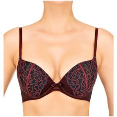 Бюстгальтер Lauma, размер 70D, burgundy