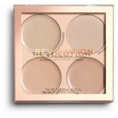 REVOLUTION Консилер Matte Base Concealer Kit, оттенок C1-4