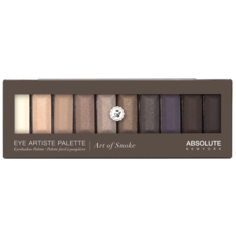 Absolute New York Палетка теней Eye Artiste art of smoke