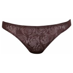 Marc & Andre Трусы стринги средней посадки, размер XS(34), коричневый