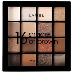 Lamel Professional Тени для век 16 Shades of brown 16-1
