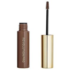 REVOLUTION гель для бровей Brow Volume and Sculpt Gel Warm Brown