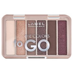 Lamel Professional Палетка теней Eye Colors to GO 403 gold our