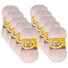 Пряжа Adelia Maria, 100 % акрил, 50 г, 227 м, 10 шт., №29 св.бежевый